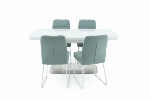 Стол Фоджа Opti White/ Стул Софт Вивальди 10