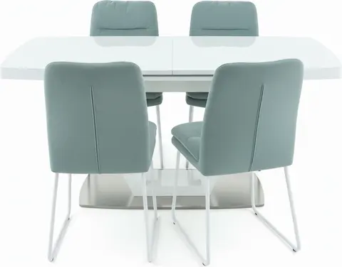 Стол Фоджа Opti White/ Стул Софт Вивальди 10