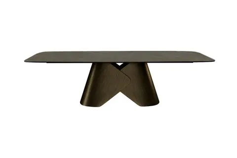 Стол — Самурай Plain Cement Coffee-grey/Эмаль:Тон 12