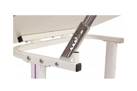 Растущая парта-трансформер Polini kids Simple М1 75х55 см, белый-синий