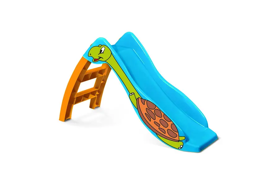 Игровая горка Sheffilton KIDS Черепаха Голубой/оранжевый — фото 1 из 4