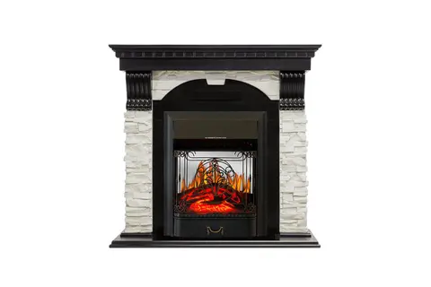 Каминокомплект Dublin Венге с очагом Majestic FX M Black