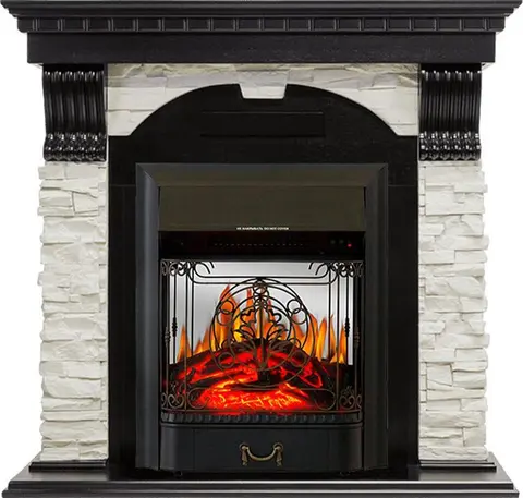 Каминокомплект Dublin Венге с очагом Majestic FX M Black