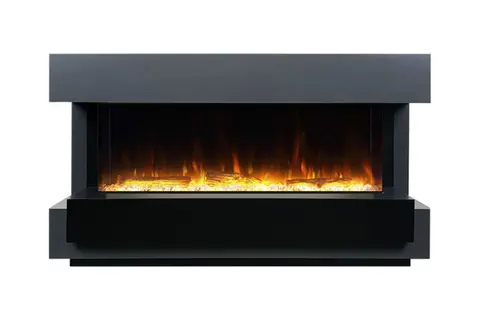 Каминокомплект Cube (Graphite grey) + Astra 50RF камин электрический
