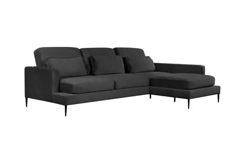 Диван Паоло с канапе Gunnared dark grey