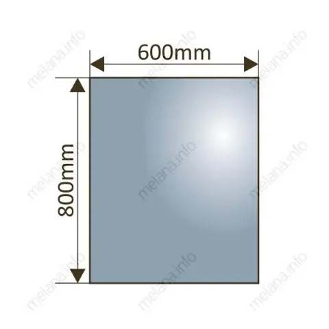 Зеркало с LED-подсветкой MELANA-6080 MLN-LED078