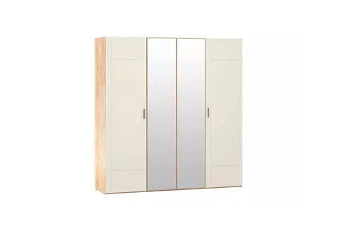 Шкаф комбинированный Livorno НМ 013.58 Х Софт Панакота, Дуб Бунратти