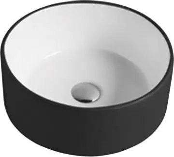 Раковина Melana MLN-7078ABW (черно-белая)