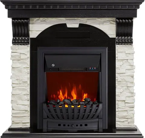Каминокомплект Dublin Венге с очагом Aspen Black