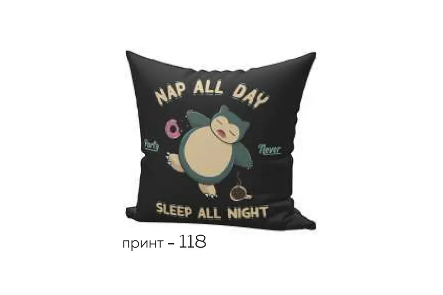 Подушка Принт №118 — фото 1 из 1