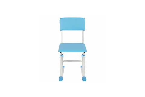 Стул для школьника регулируемый Polini kids City / Polini kids Smart L, белый-синий