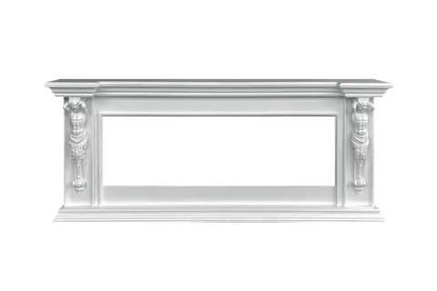 Каминокомплект Sparta 60 - Белый с очагом Vision 60 LED