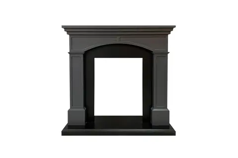 Каминокомплект Langford Серый графит с очагом Aspen Black