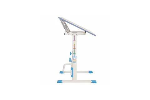 Растущая парта-трансформер Polini kids Simple М1 75х55 см, белый-синий