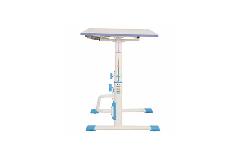 Растущая парта-трансформер Polini kids Simple М1 75х55 см, белый-синий
