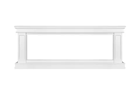 Каминокомплект Geneva Белый с очагом Vision 60 LOG LED