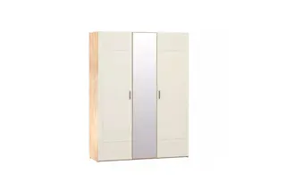 Шкаф комбинированный Livorno НМ 013.57 Х Софт Панакота, Дуб Бунратти