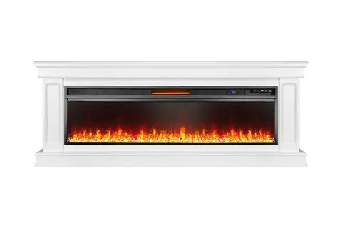 Каминокомплект Geneva Белый с очагом Vision 60 LED