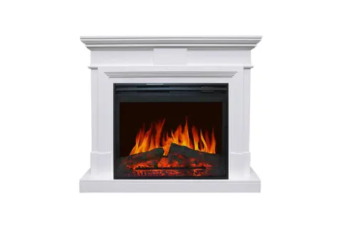 Каминокомплект Coventry Белый с очагом Jupiter FX New
