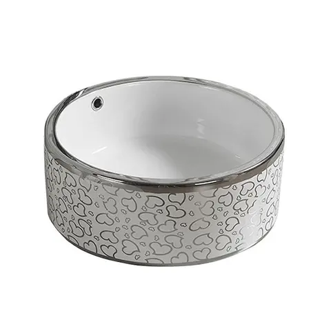 Раковина MELANA MLN-7076SP-1 серебро