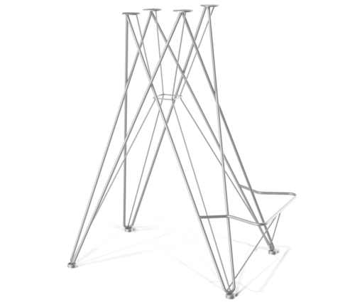 Стул барный SHT-ST35-1/S66 Имперский желтый / хром лак