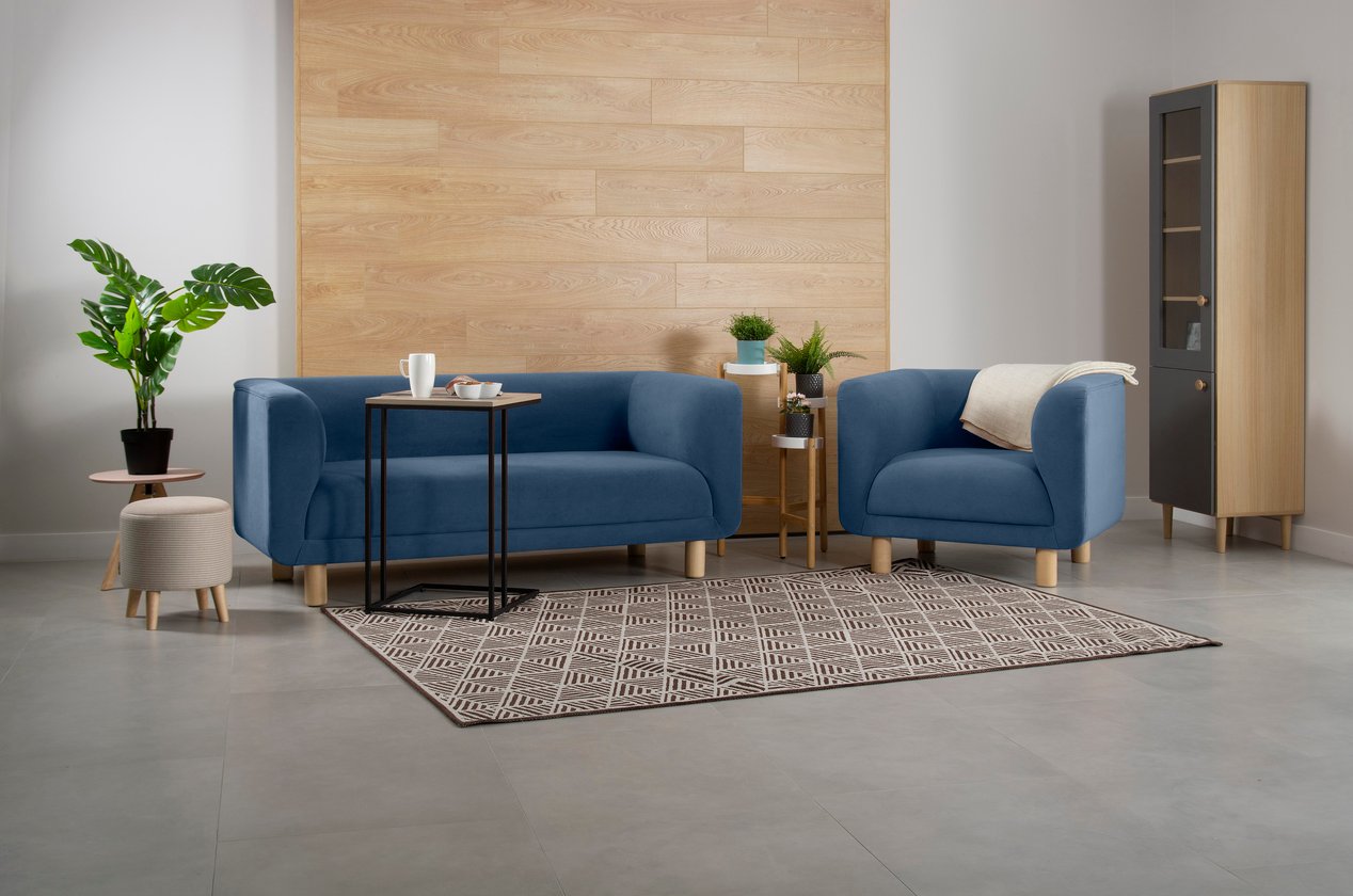 Диван Венето Velvet Blue