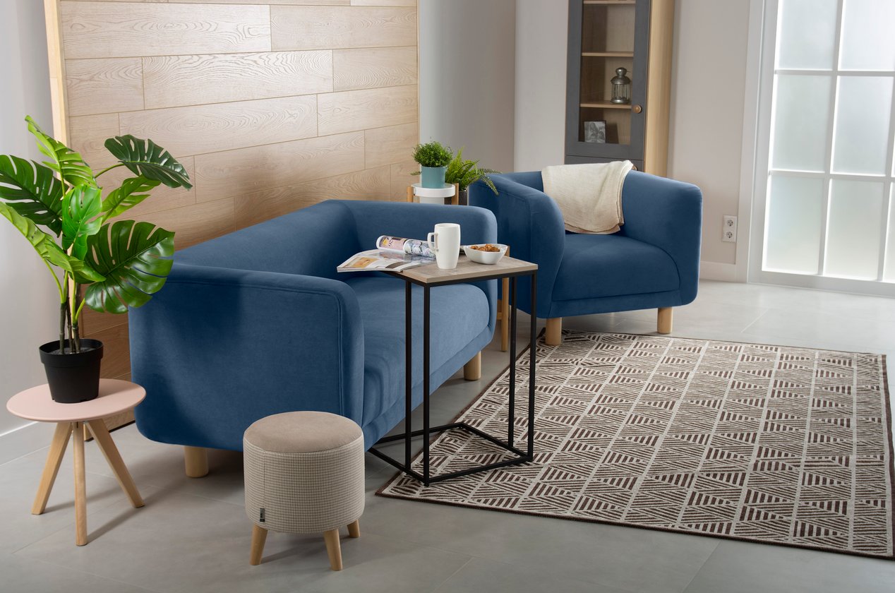 Диван Венето Velvet Blue