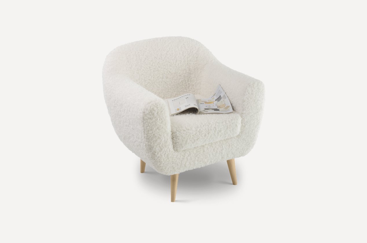 Кресло Роттердам Cozy Milk
