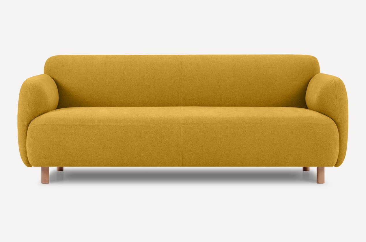 Диван Пайпел-3 Bucle Yellow