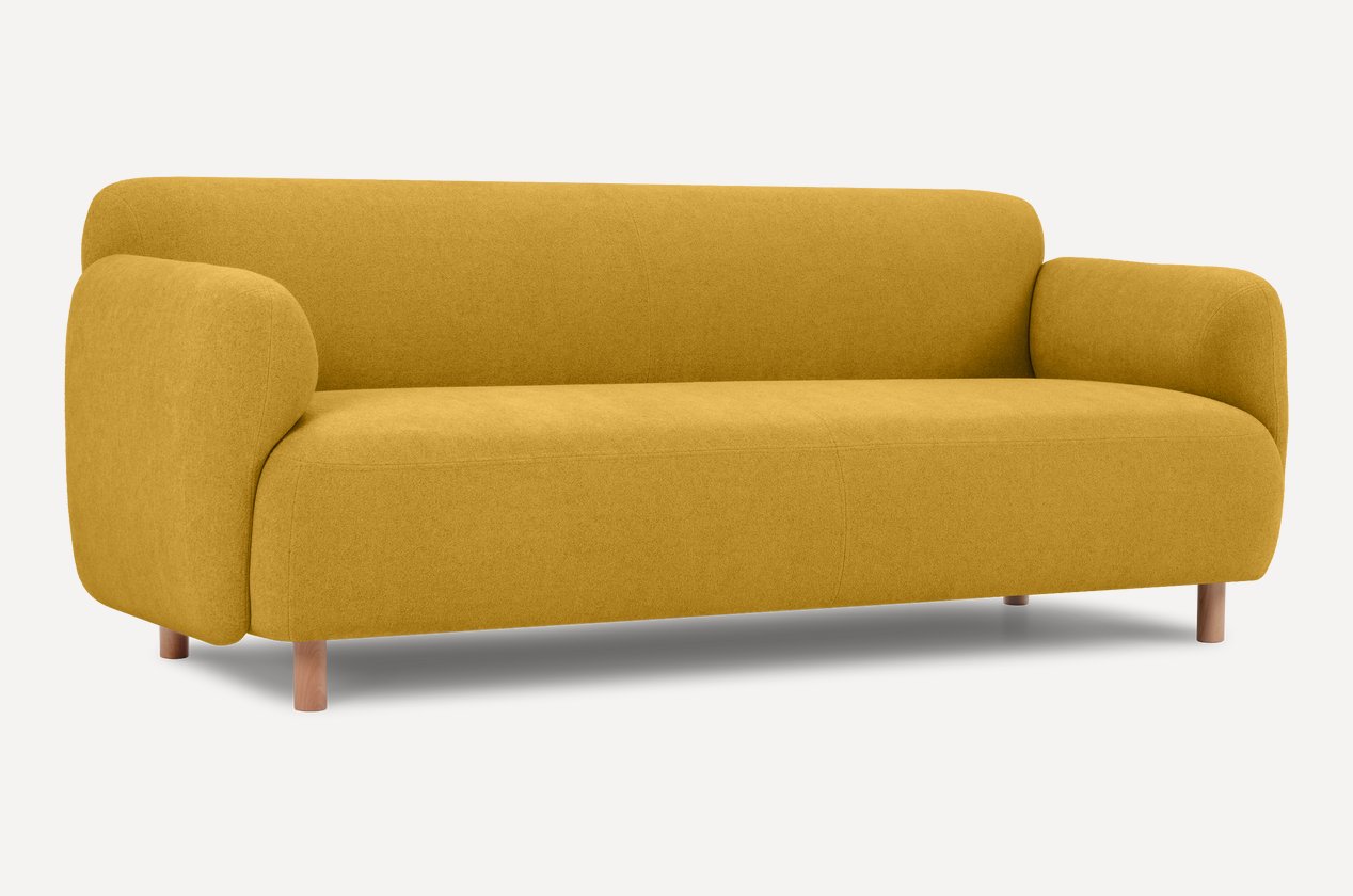 Диван Пайпел-3 Bucle Yellow