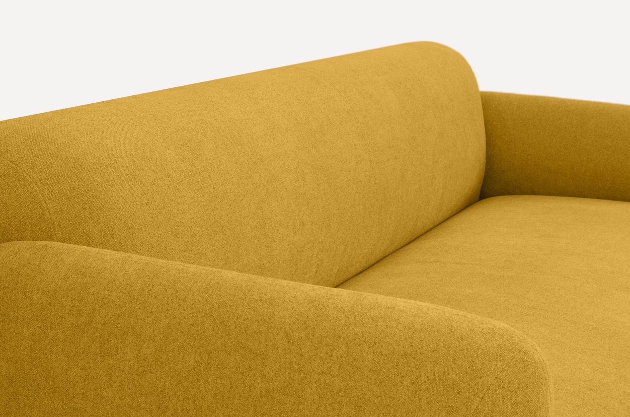 Диван Пайпел-3 Bucle Yellow