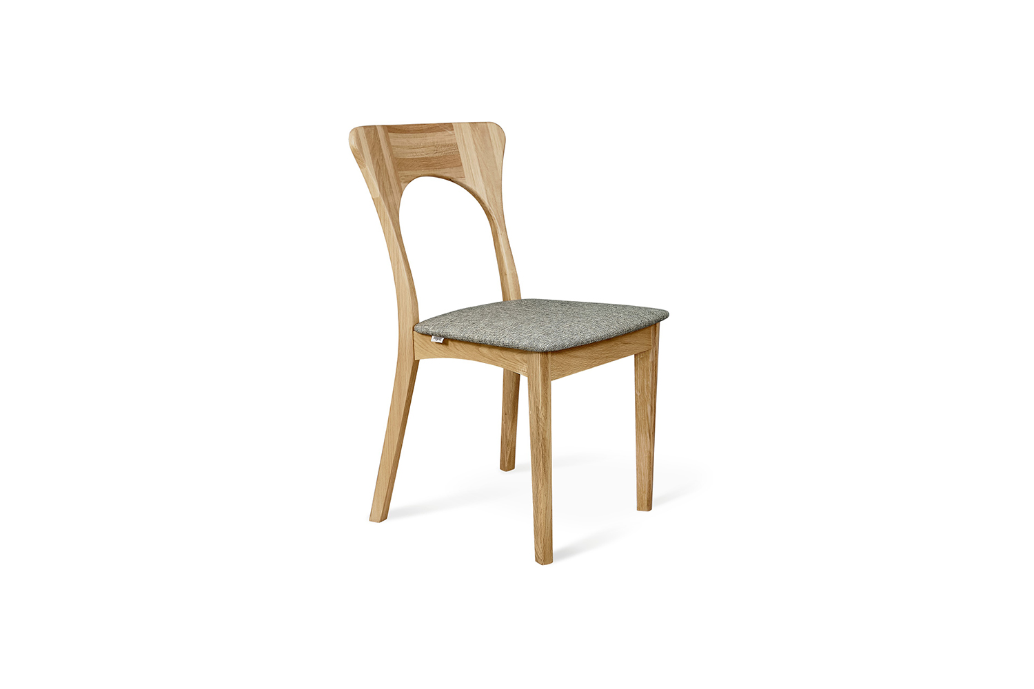 Деревянный стул SHT-S63 с мягким сидением Кедровый