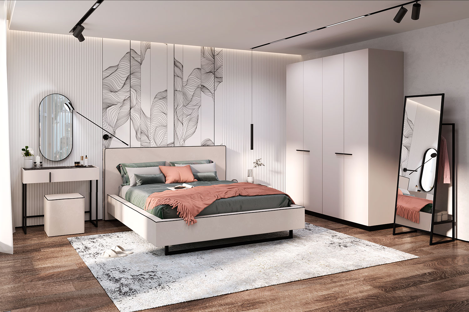 Кровать Малага-811.26 с ПМ