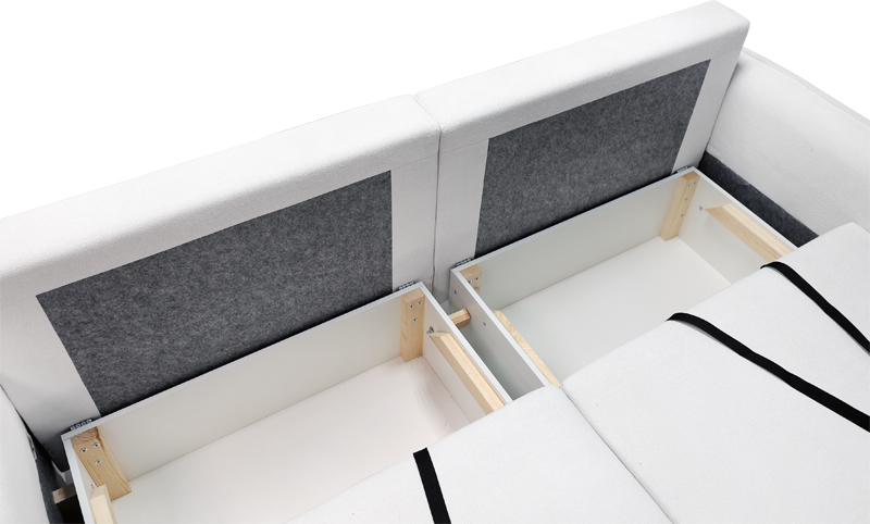 Диван-кровать 425 Осло 1,5ек-1,5ек Белый