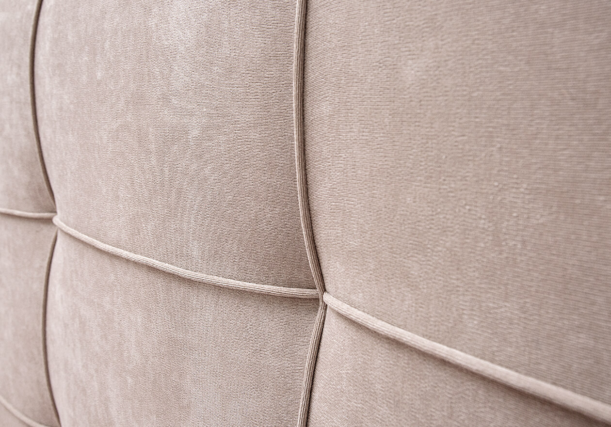 Кровать Caprice Микровелюр Белый