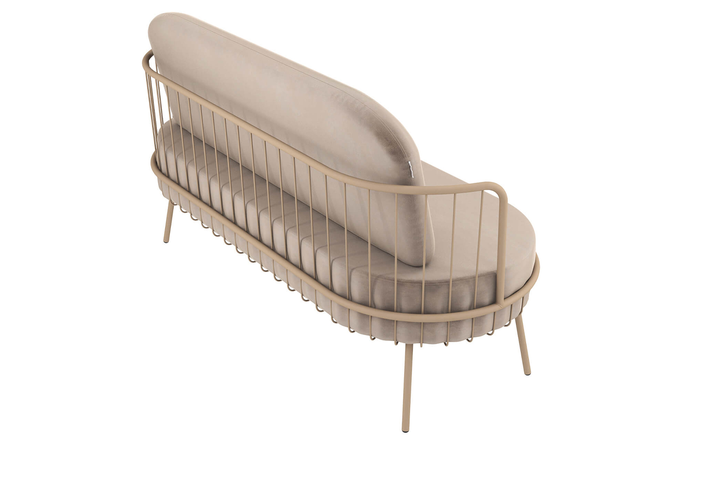 Диван SHT-SF8 Латте / Кофейный Диван SHT-SF8 Латте / Кофейный