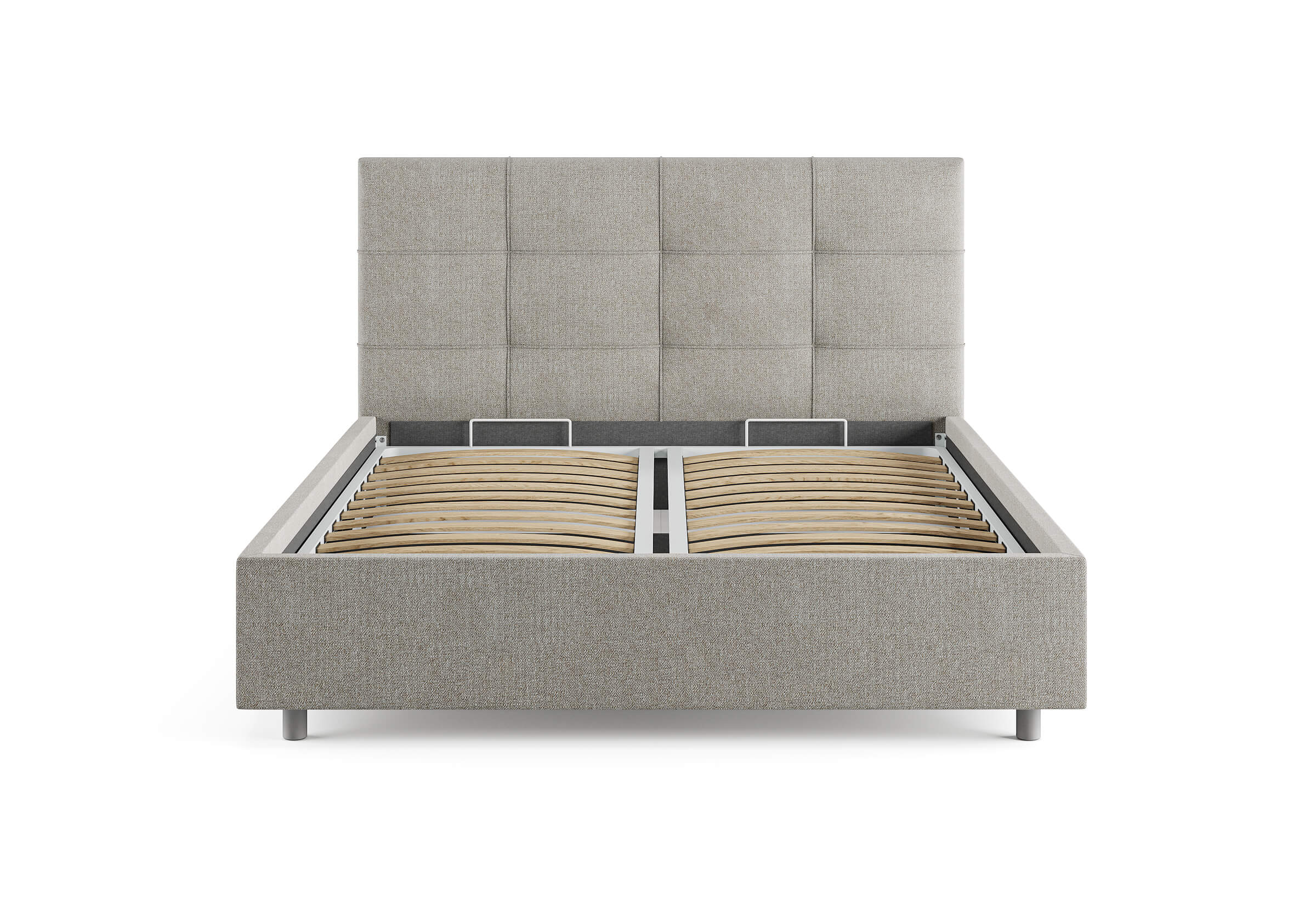 Кровать Caprice Микровелюр Белый