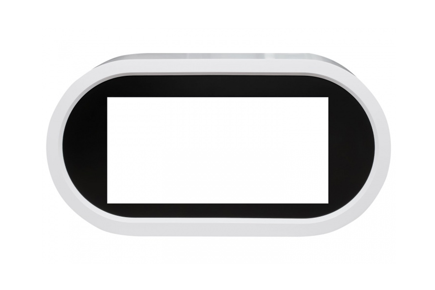 Каминокомплект Ellipse - Белый с черным с очагом Vision 42 LOG LED