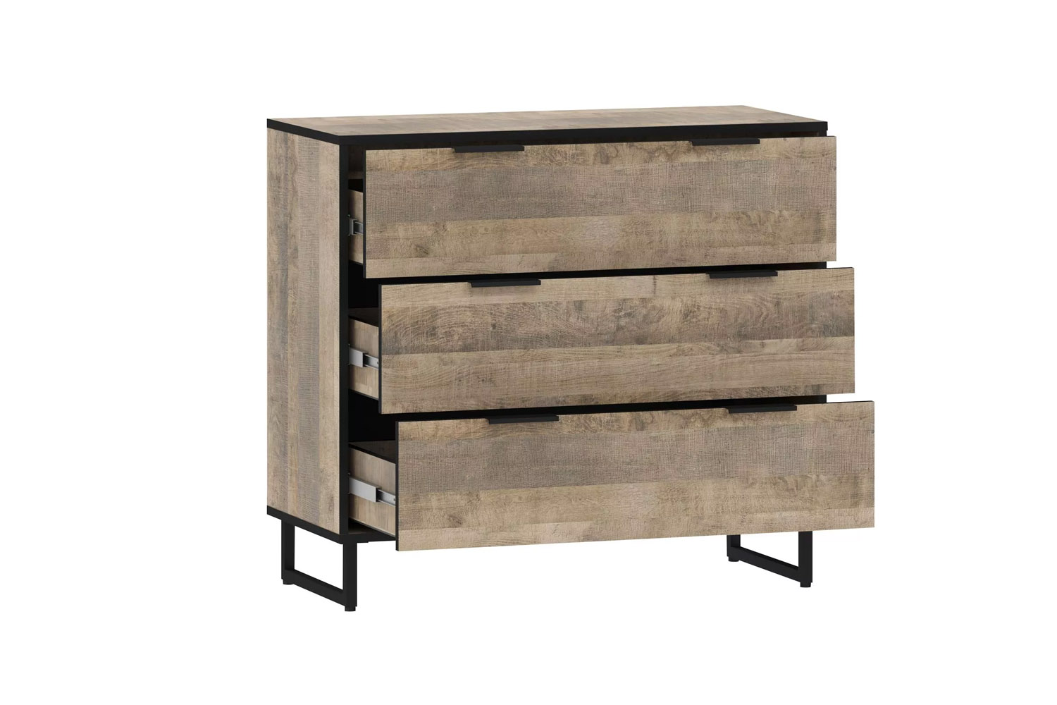 Комод Фолк НМ 014.25 Дуб Гранж Песочный