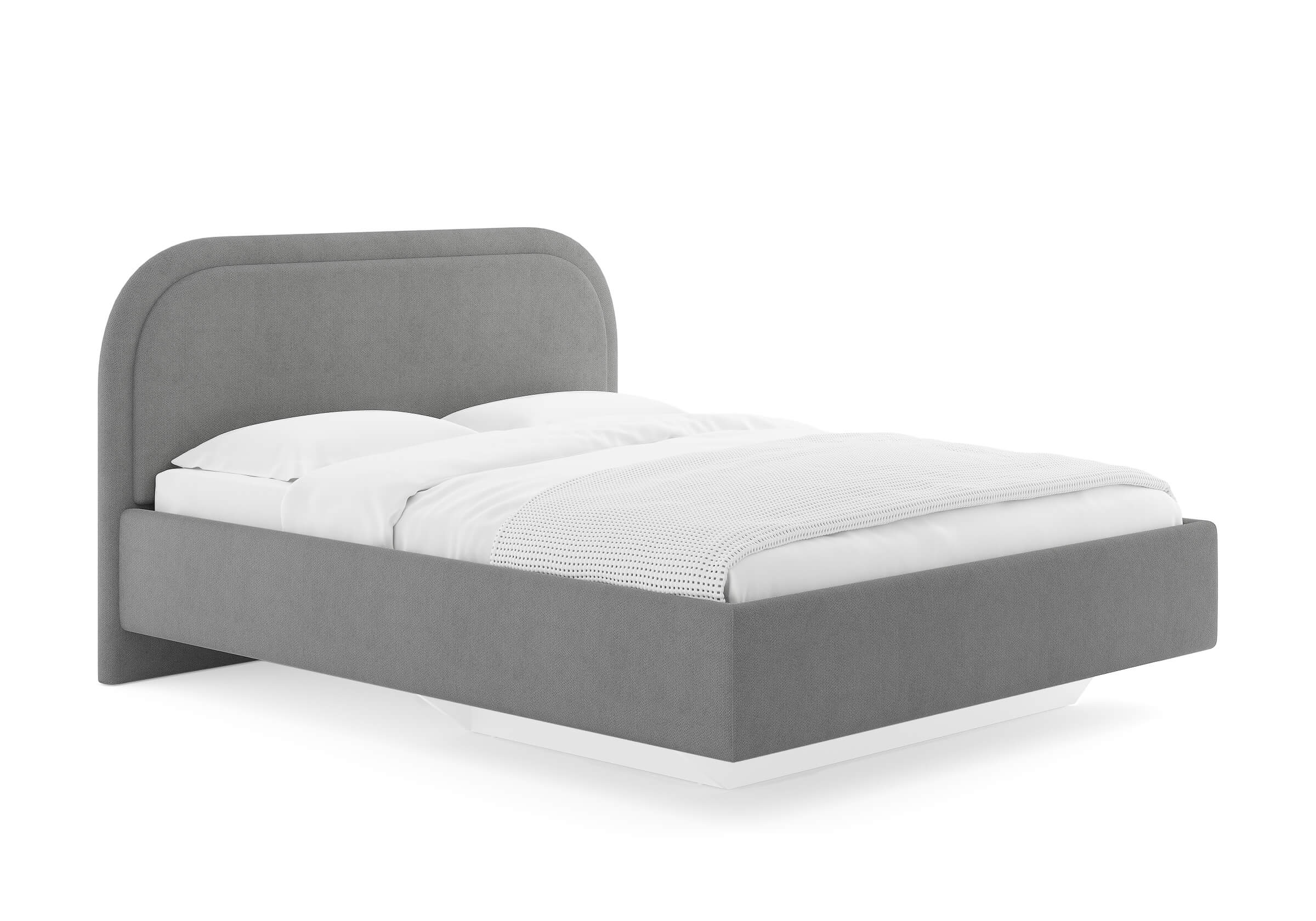 Кровать  Sandra Лаунж Светло-серый