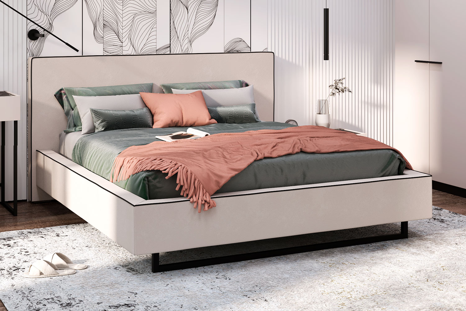 Кровать Малага-811.26 с ПМ