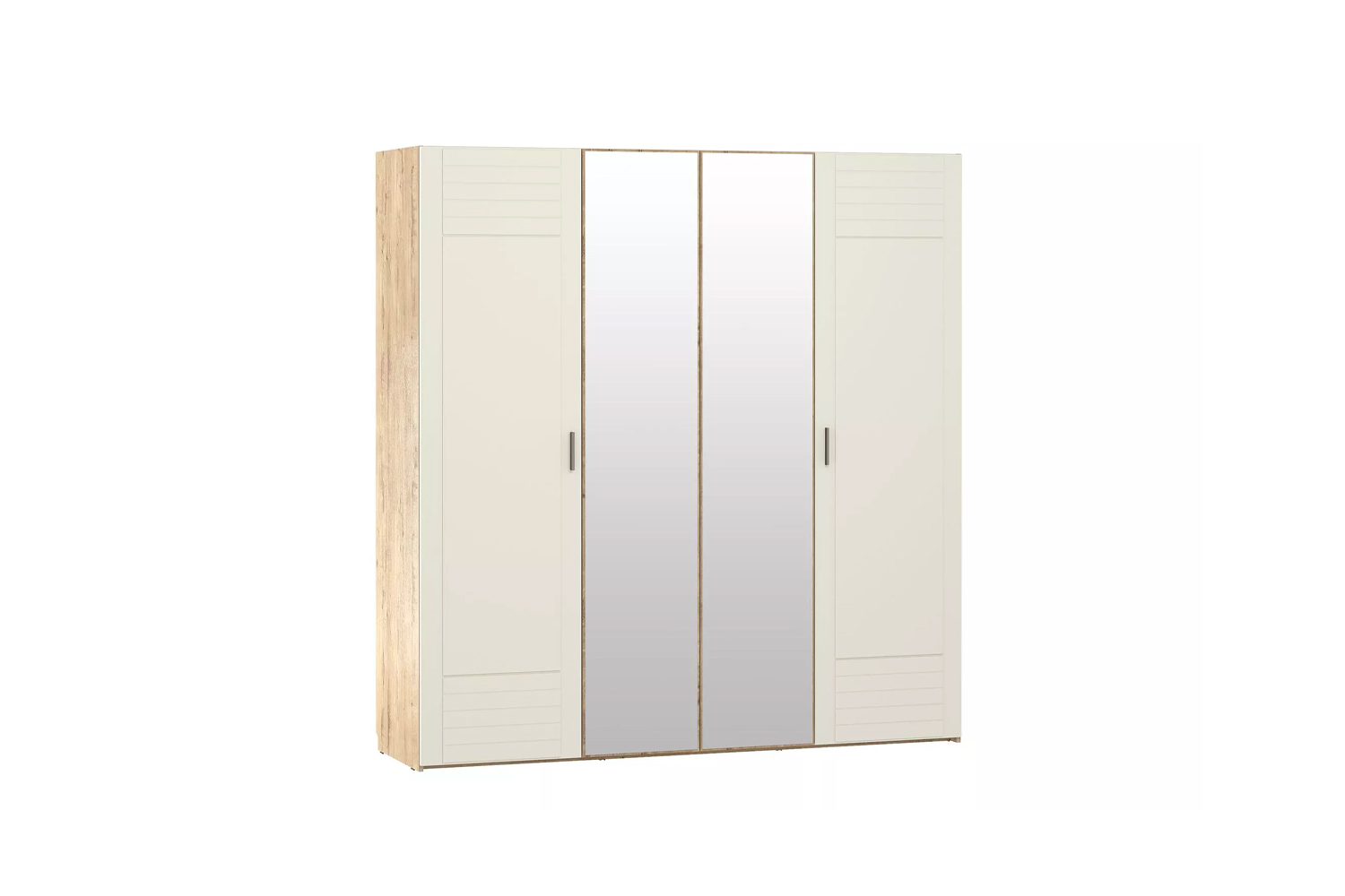 Шкаф комбинированный Livorno НМ 013.58 Х Софт Панакота, Дуб Бунратти