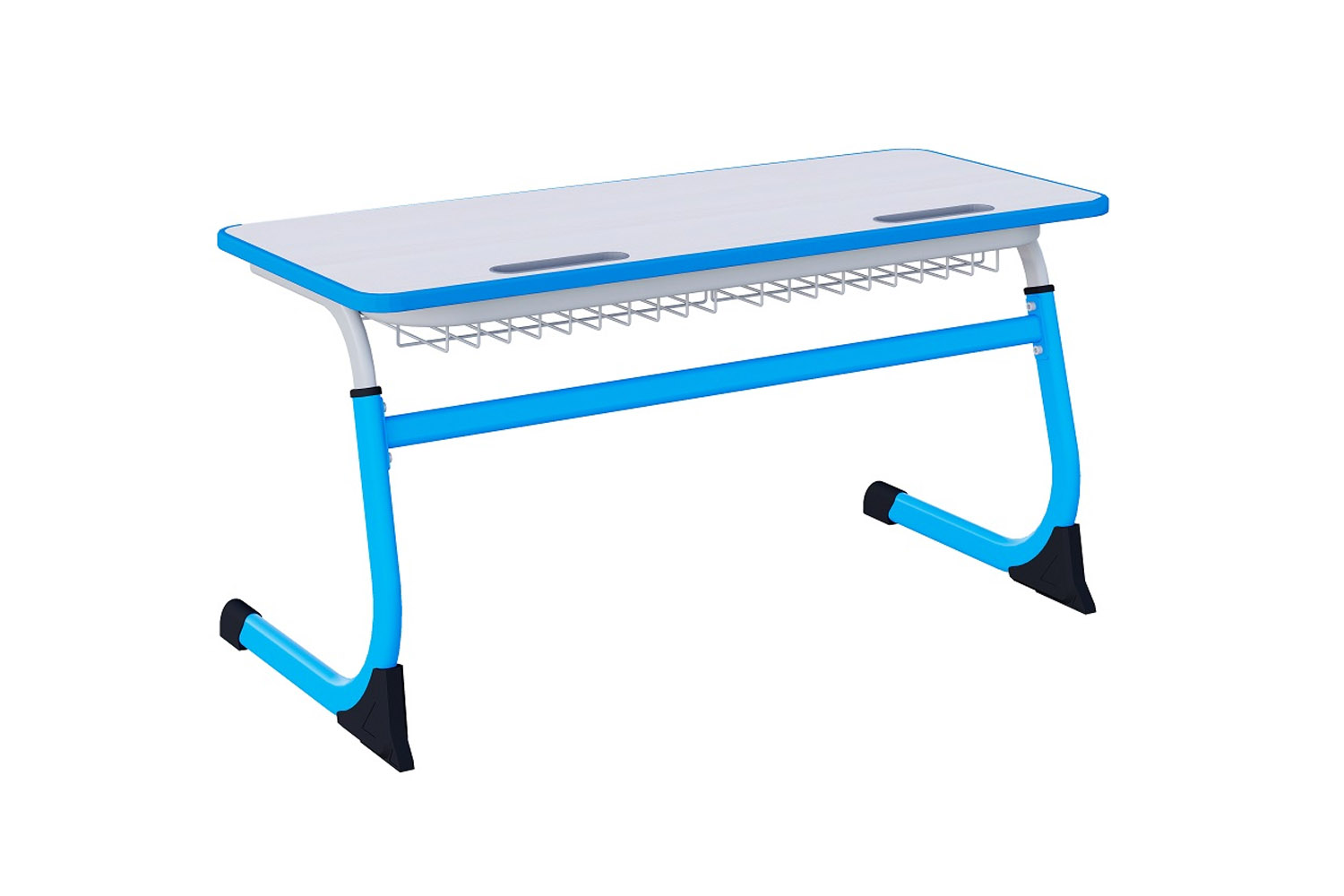 Парта SMARTY двухместная П1200А-SMp/Синий