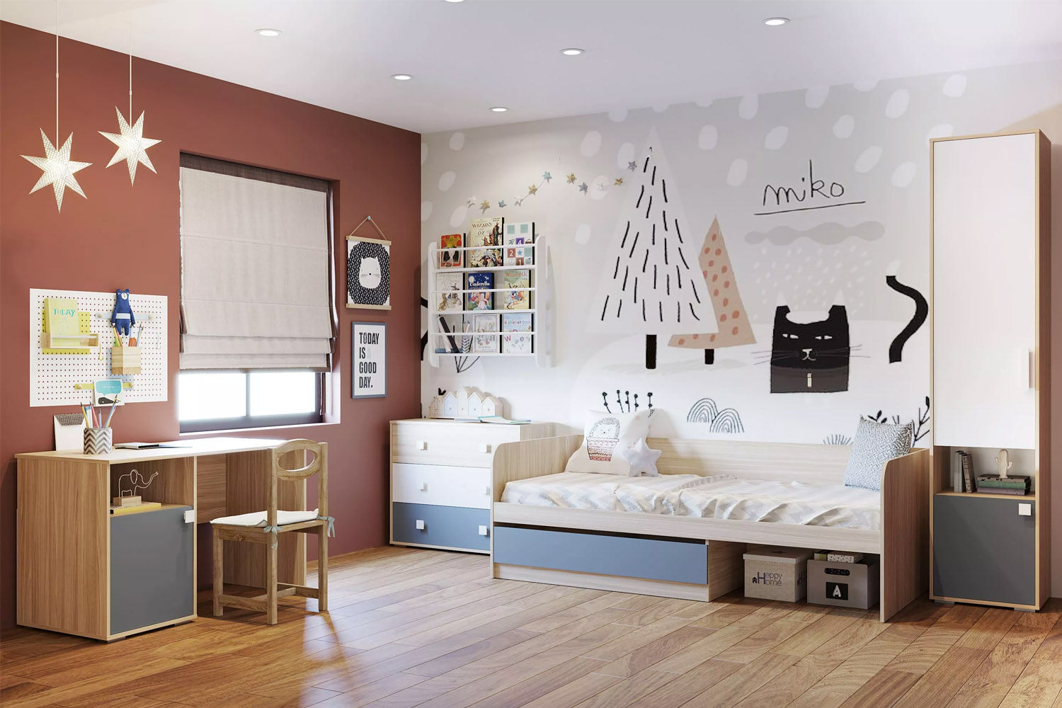 Шкаф-пенал Элиот НМ 041.71