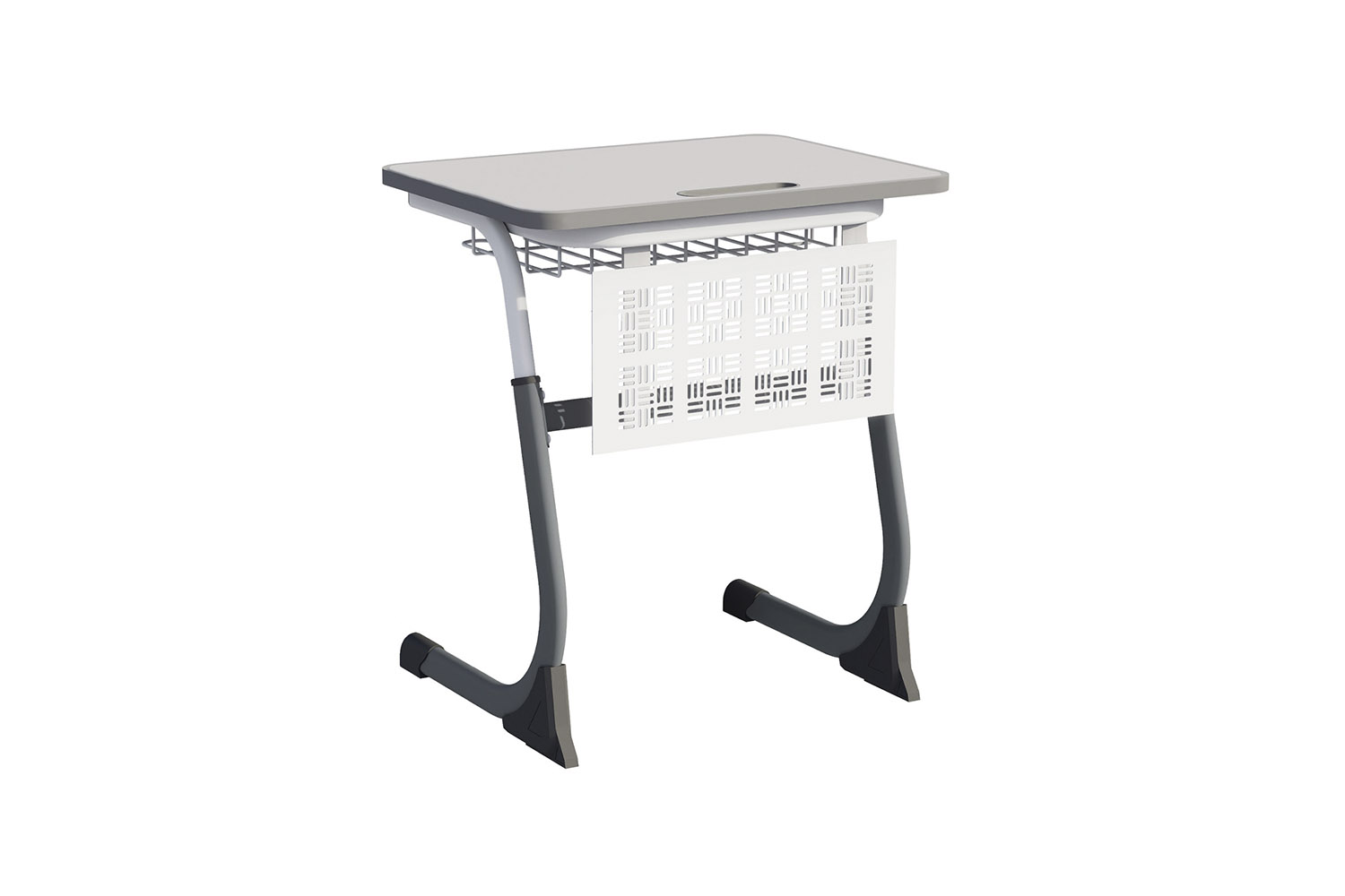 Парта одноместная SMARTY PLUS П600А-SM+p с сеткой