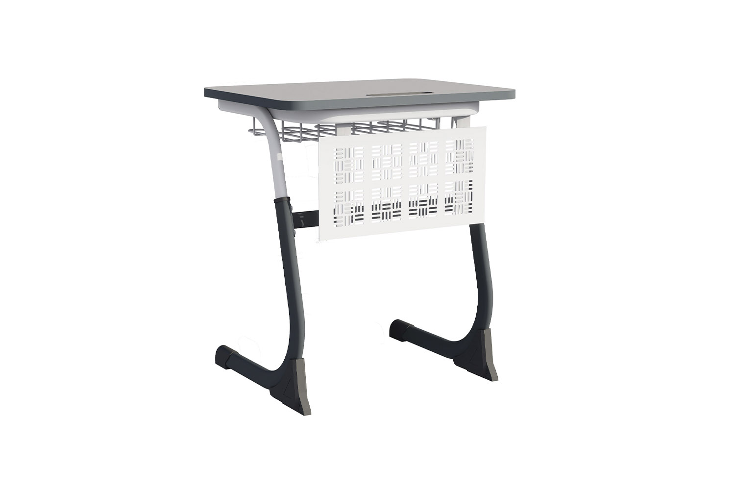 Парта одноместная SMARTY PLUS П600А-SM+ с сеткой