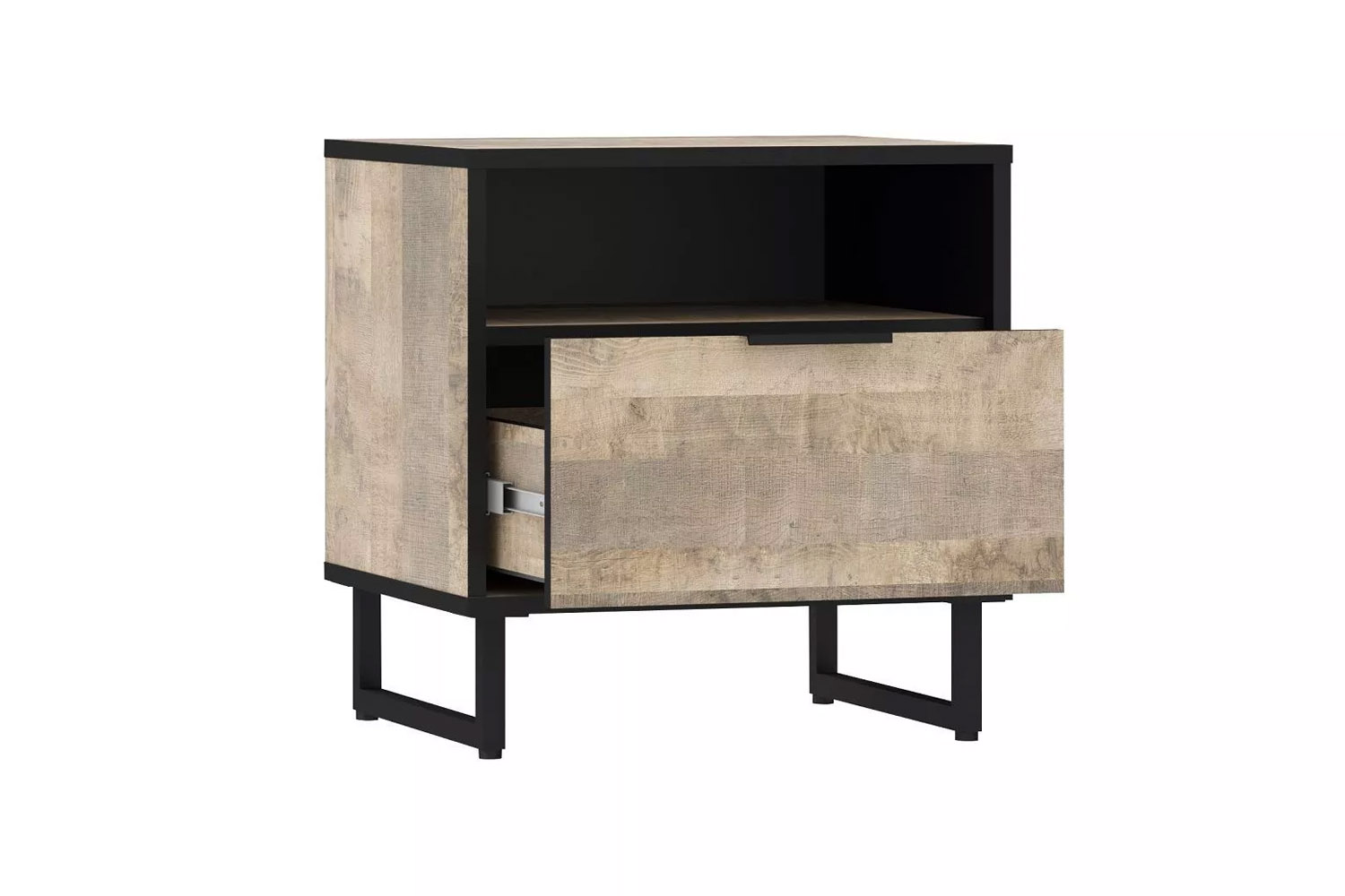 Тумба прикроватная Фолк НМ 011.36 Дуб Гранж Песочный