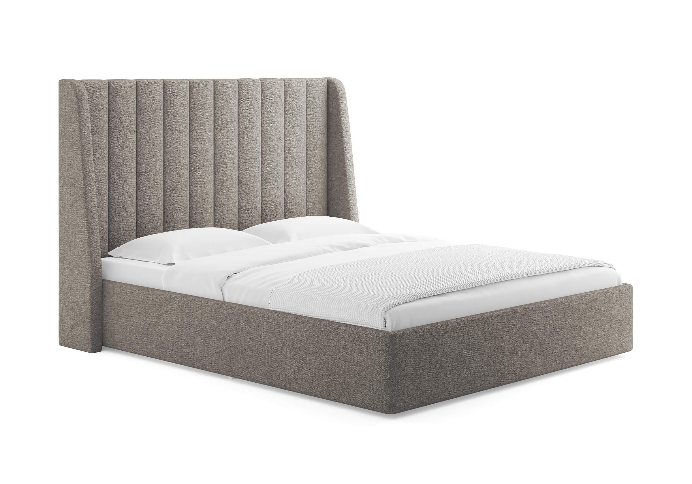 Кровать Samanta Рогожка Песочный Кровать Samanta Рогожка Песочный