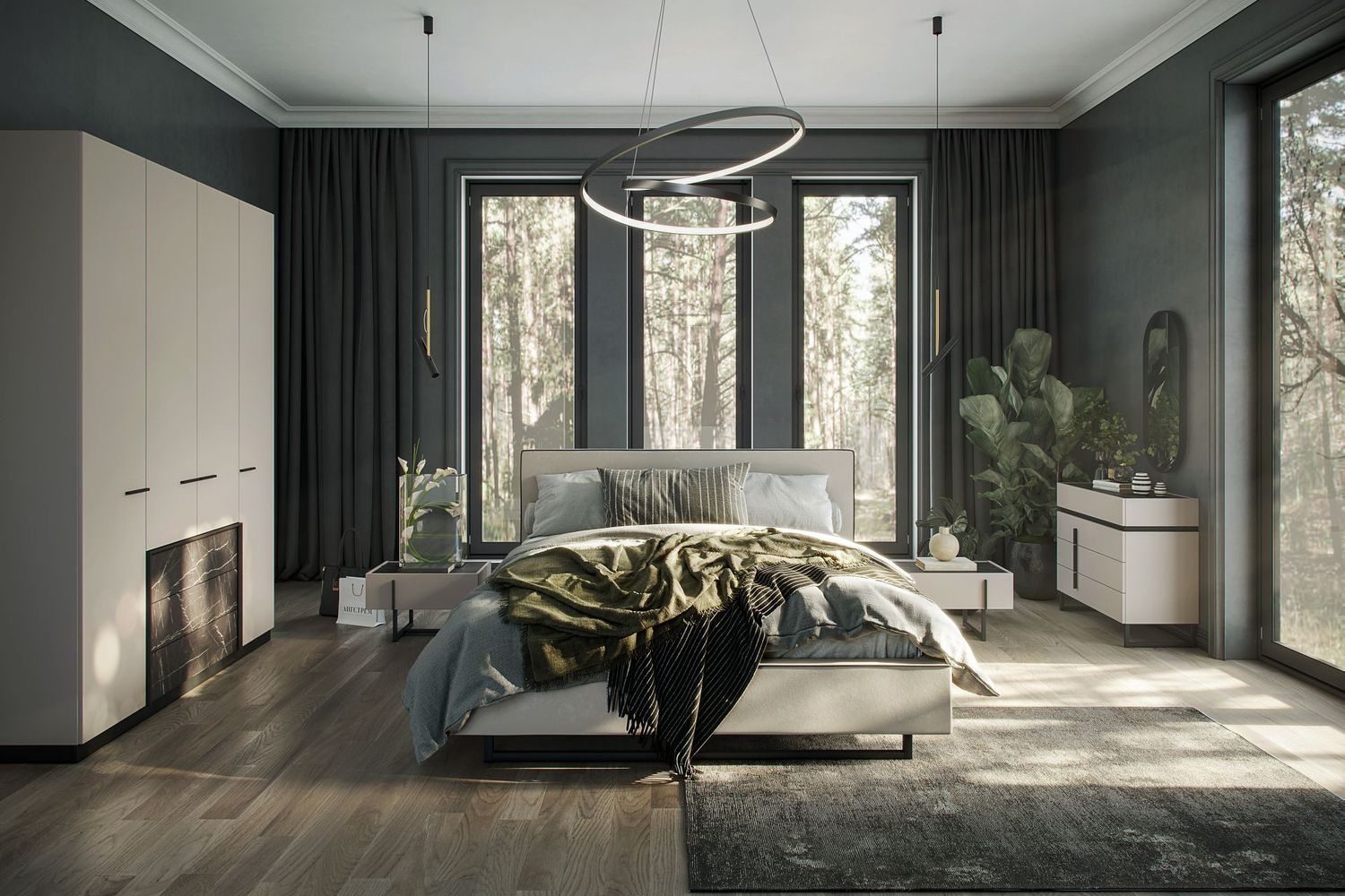 Прикроватная тумба Милагро МИ-300.10