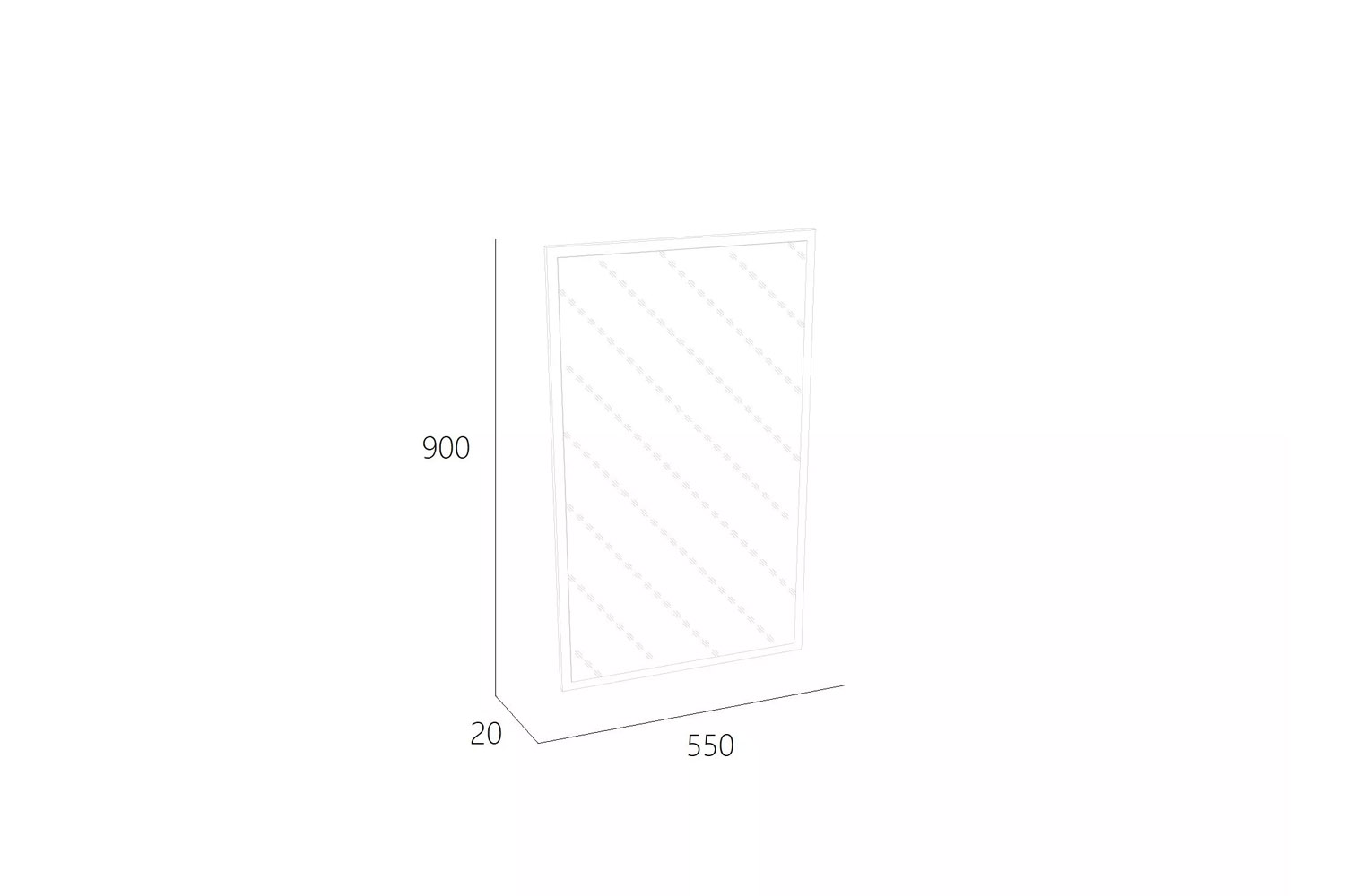 Зеркало Арден НМ 040.01-01